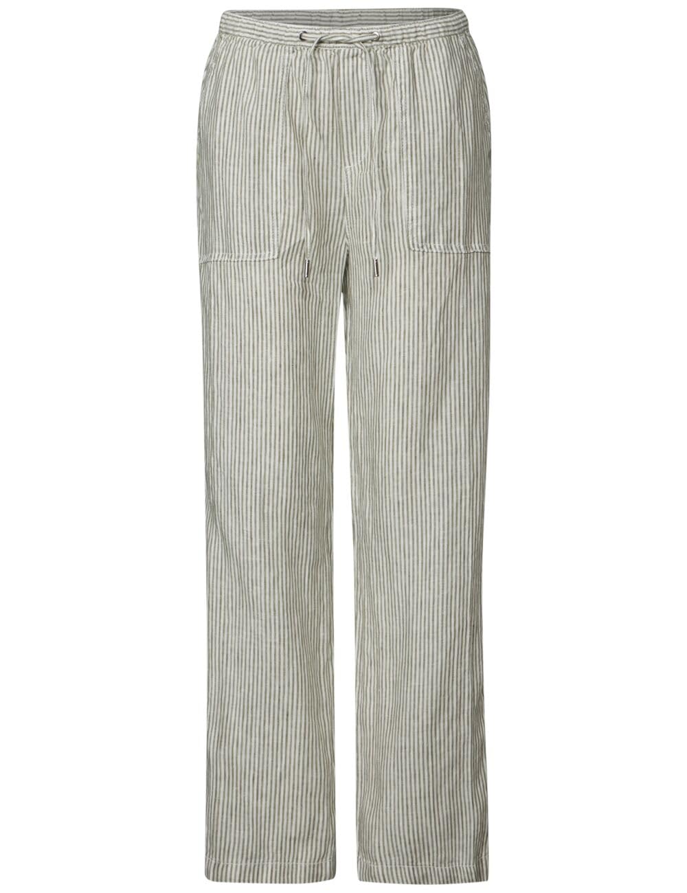 Street One Studio Damen Straight Leg Leinenhose