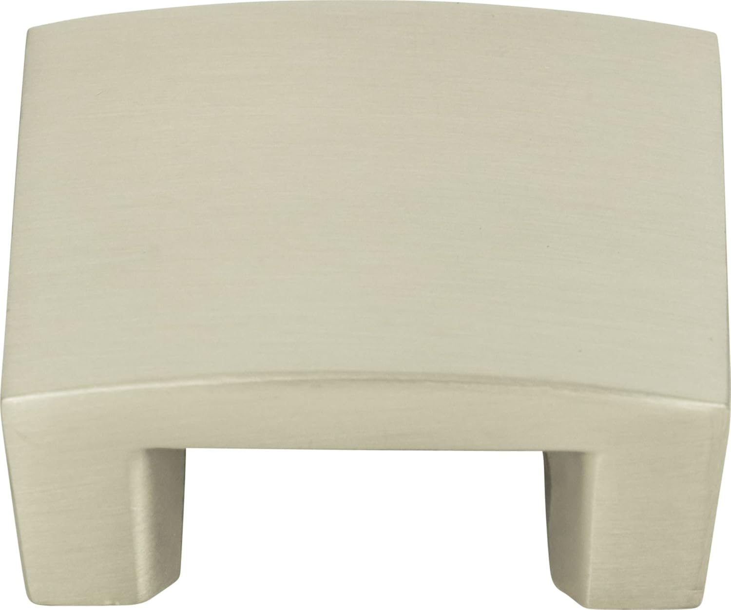 Atlas Homewares 254-BRN 1-3/4-Inch The Moderns Collection Centinel Solid Knob, Brushed Nickel