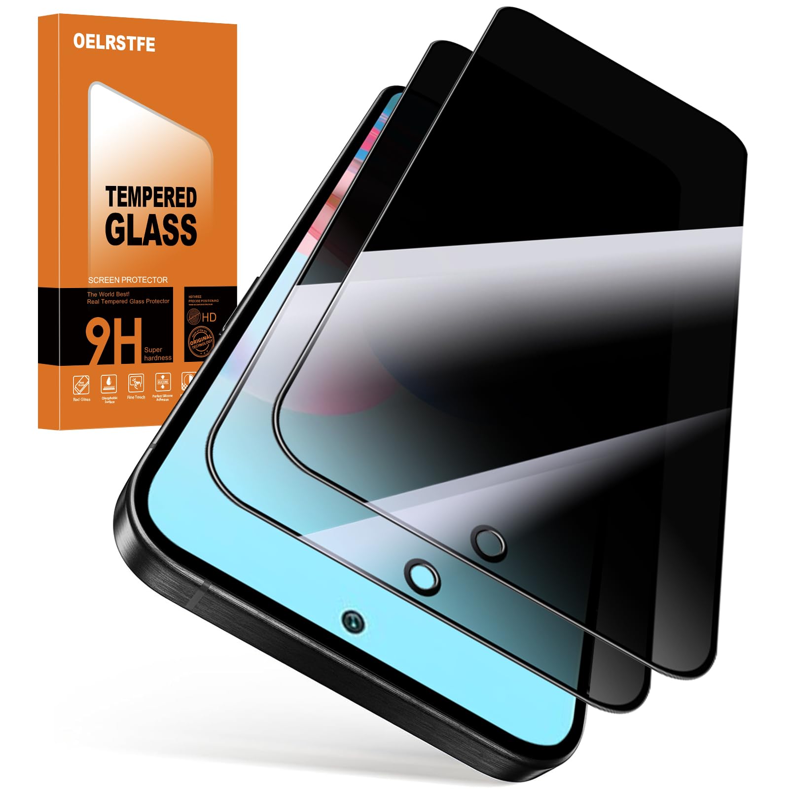 3 Pellicole In Vetro Temperato Per Xiaomi Poco M3 – Durezza 9H, Anti Graffio, HD, Senza Bolle, Con Kit Di Installazione