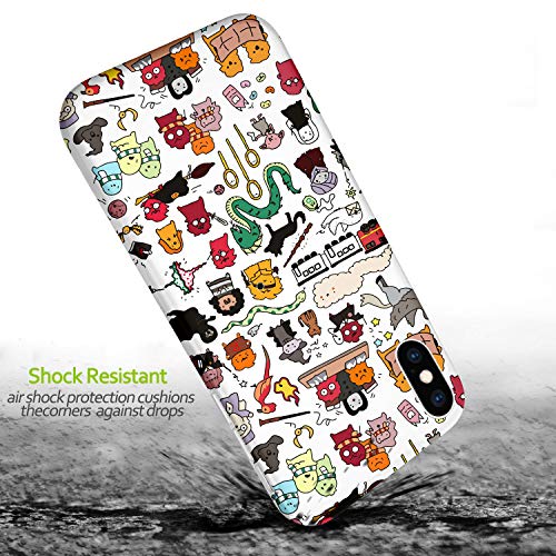 Zqwy For Iphone X Case/Iphone Xs Case 5.8 Inch, Cute Phone Case Aesthetic Slim Thin Design Glossy Soft Tpu Protective Cover For Women Girls Boys (Harry Potter) #TOP2
