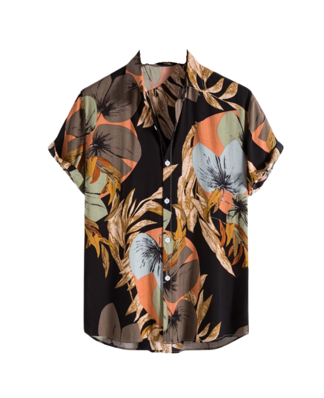 Sponsored Ad - Men's Rayon Regular Fit Shirt Casual Stylish|Printed | Half Sleeve | Formal Shirts| Summer Button-Down