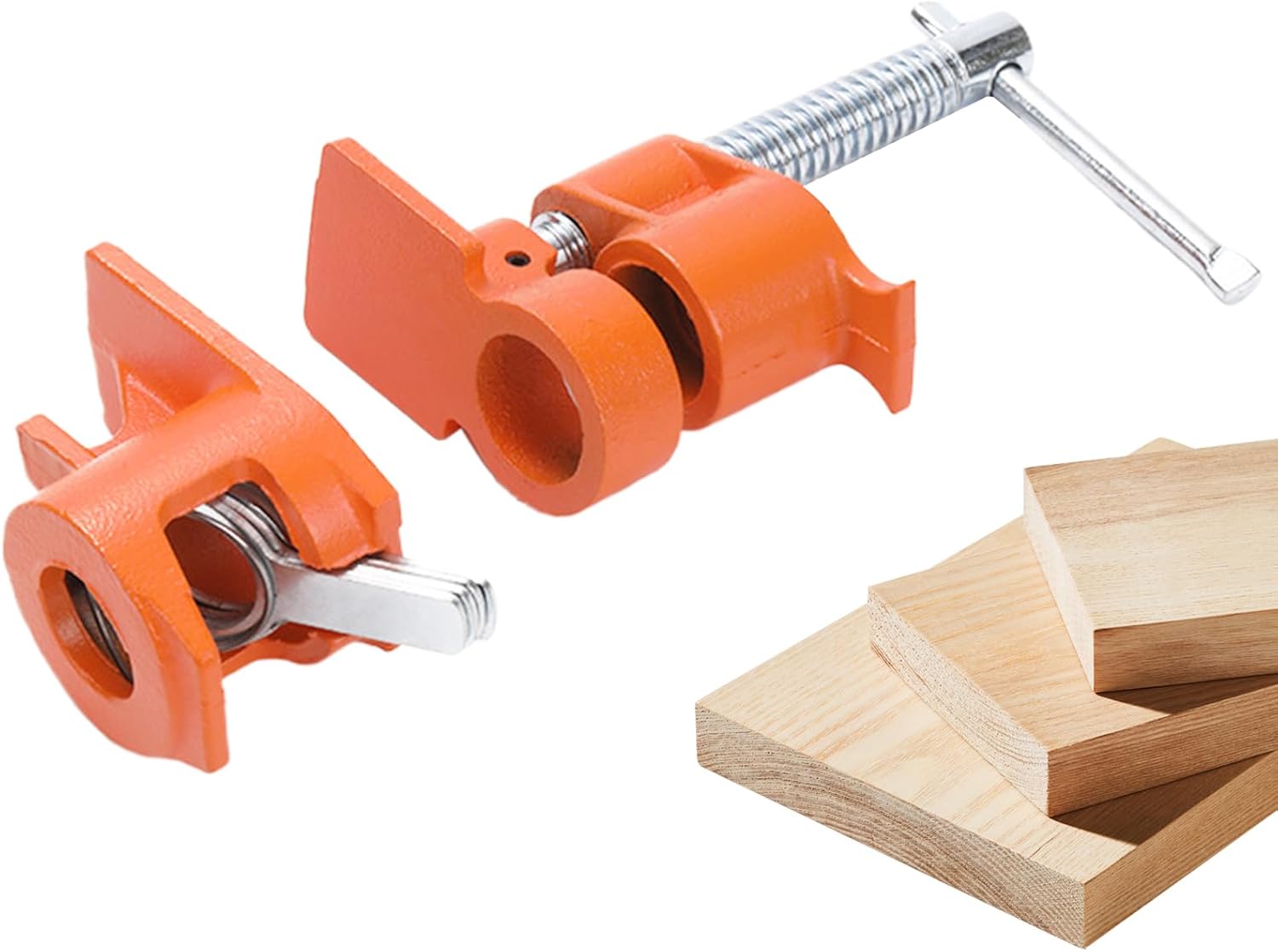 Pipe Clamp | 3/4 Inch Heavy Duty Repair Tools - Spring Plumbing Clamp Tools - for Home Plumbing Automotive Craft Projects Marine Gardening Industrial Exhaust System Carpentry Plumber