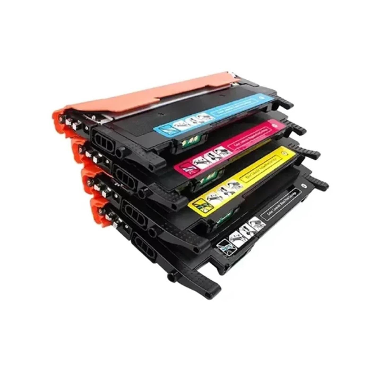 Set a 4 colori con chip, cartuccia toner 117A, compatibile con HP