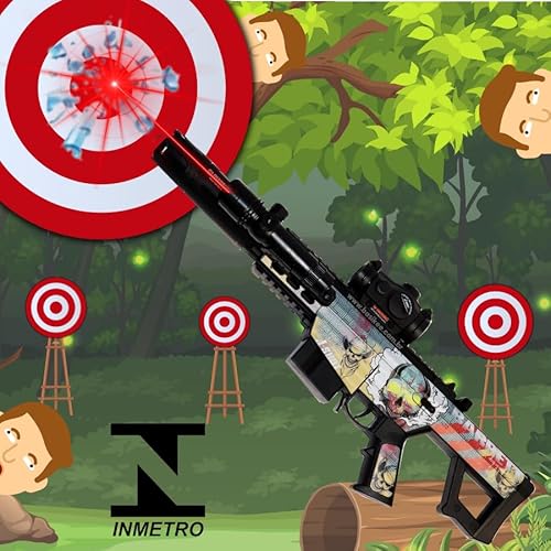 Lançador Elétrico Bolinhas De Geell, Arminha Automática Bolinhas de Geell, Arminha automática de águ