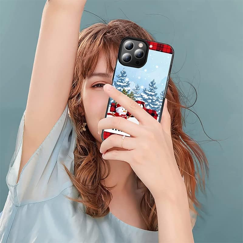 Miniatura 6 de Muñeco de nieve rojo para iPhone 16 15 14 13 12 11 Pro Max Galaxy S25 S24 S24 S23 S22 S21 S20 FE Note 20 Ultra A16 A15 A14 A54 A53 A03S A13 A32 34