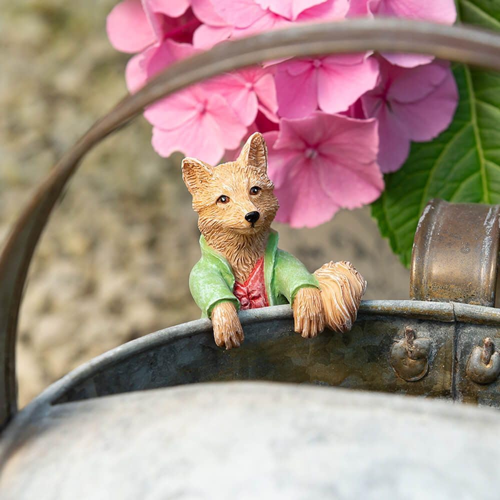 Mr. Tod Pot Buddy - Licensed Beatrix Potter Plant Pot Hanger