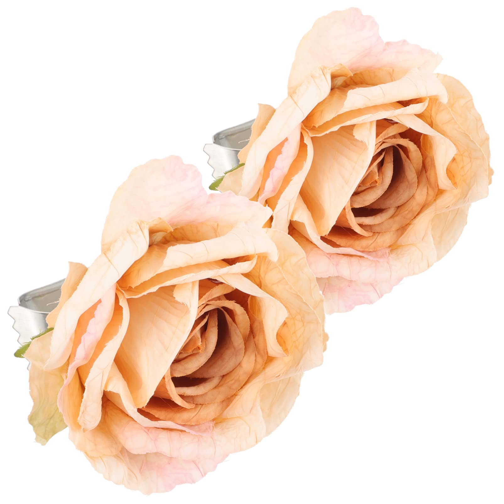 ABOOFAN Lot De 4 Embrasses De Rideaux À Motif Floral Clips Décoratifs pour Rideaux pour Salon 2 Pièces X 4
