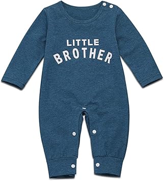 Mumustar 1 Baby,Clothing,Baby Boys 0-24m,Sleepwear & Robes,Sleepsuits Mumustar Newborn Infant Baby Boy Romper Jumpsuit Letter