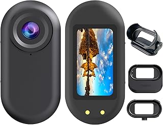 OBEST Sport Camera 1080P with Magnetic Charging Compartment,Portable POV Camera with Cycling Bracket 1/4 Thread Size,Actio...