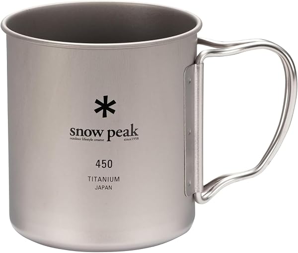 snow peak チタンシングルマグ 450