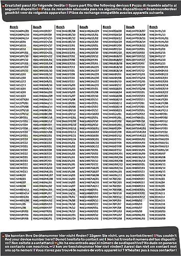 DEKAROX 2 x Motorkohlen 12,3x4,8x35mm 4,8mmAMP für Bosch Siemens 154740 00154740 für Waschmaschine Waschtrockner wie iQ100 iQ300 iQ500 iQ800 Maxx Logixx Classicc Extraklasse Serie 2 Serie 4