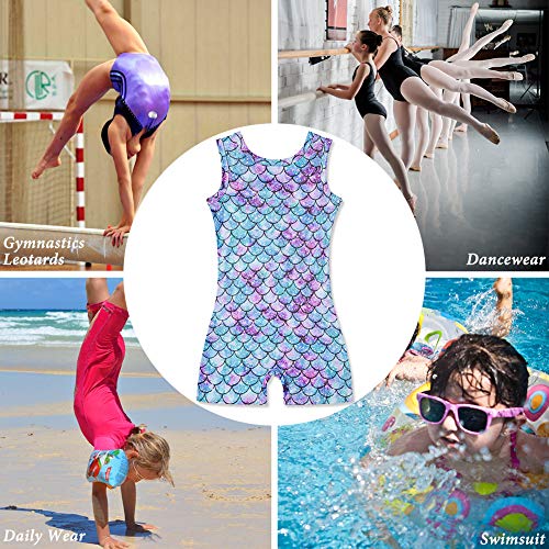 image for TUONROAD Graphic Printed Gymnastics Leotard Camisole 3t 4t Dark Colore