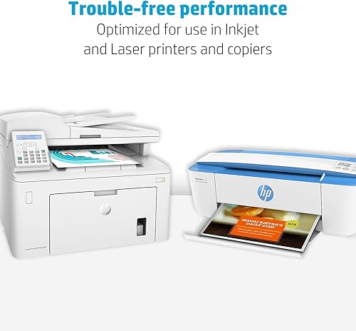 Miniatura 3 de Impresora de papel HP  Papel de 85 x 11  Premium 32 libras  1 resma 500 hojas  100 brillantes  Fabricado en Estados Unidos  Certificado FSC  113100R