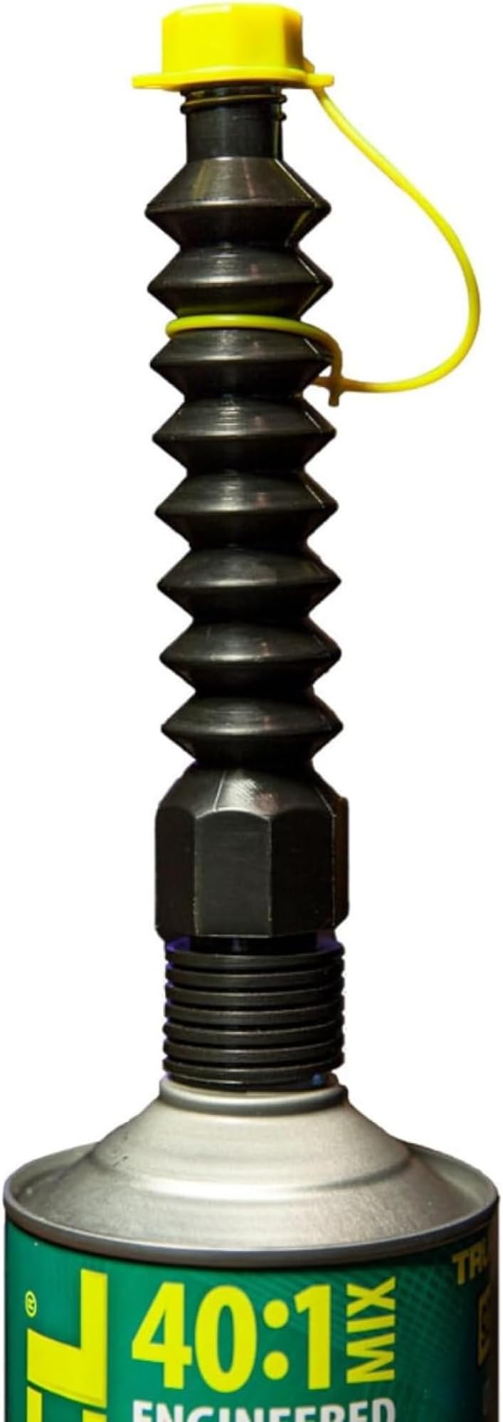 Pre-Mix Fuel Spout Kit - for Pre-Mix Gas Cans and Fuel Cans - Includes 7 Inch Spout, Cap, Cap Strap and Flame Arrestor