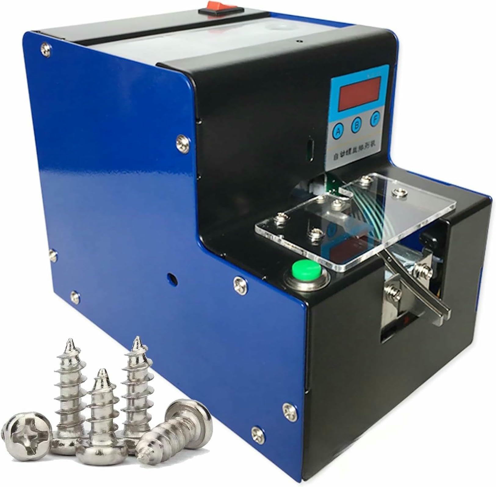 Compteur automatique de vis - Compteur numérique précis, réglable de 1 à 5 mm, 2 grains/seconde pour un emballage efficace