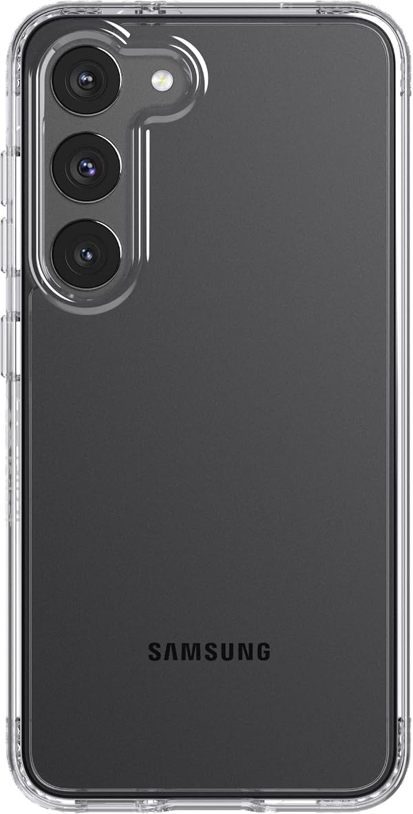 Tech21 Evo Clear for Samsung Galaxy S23 - Anti Yellowing Scratch Resistant with 12ft Drop Protection Clear Phone Case by tech21 - Used condition - US$6.22