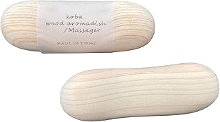 Japanese Hinoki Wooden Massager - Wooden Diffuser for Essential Oil - Handmade in Japan