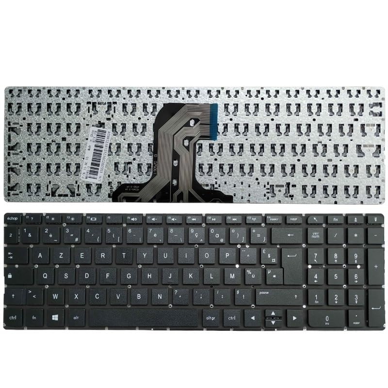 Clavier HP 15-AY 255 G5 AZERTY FR de remplacement pour ordinateur en panne