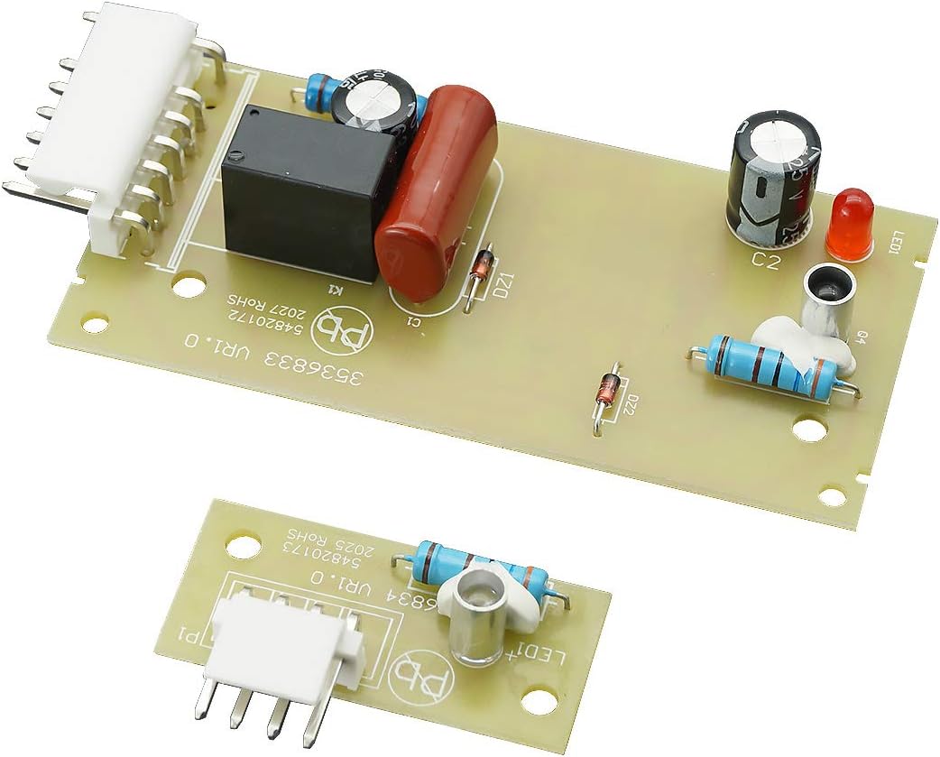 Siwdoy 4389102 Compatible with Whirlpool Icemaker Emitter Sensor Control Board W10757851 AP5956767