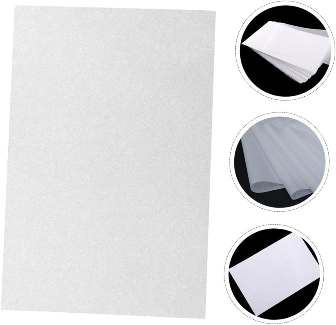 AUTSUPPL Translucent Tracing Paper 16k Handwriting Practice Copying Paper for Calligraphy Drawing 5pcs 500 Sheets Suitable for Artists and Students