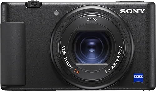 Vista 5 de Sony ZV-1 Cámara digital para vlogging negra (DCZV1/B) - Sensor de 20.1 MP 1", lente ZEISS de 24 a 2.756 in, video HDR 4K, pantalla abatible