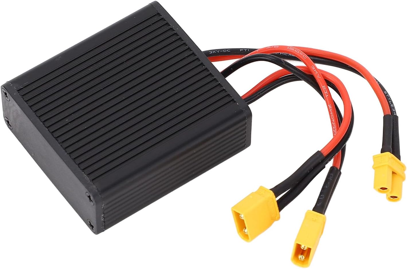 Dual Battery Parallel Module Adapter, Professional Efficient Double Battery Discharge Converter, Voltage Regulator, Current Manager, Safe Discharge System for Cars, Motorcycles, Electric Tools,