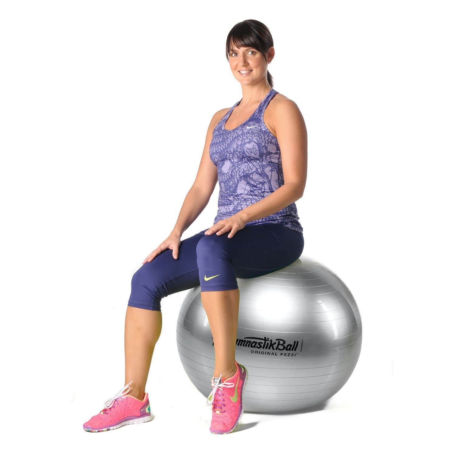Pezzi Original Gymnastikball Standard Ø 42 cm hasta 75 cm incluida Ballschale hasta 400 kg belastbar Training Fitness Reha Terapia Ball Gymnastik Ball Oficina Deportes