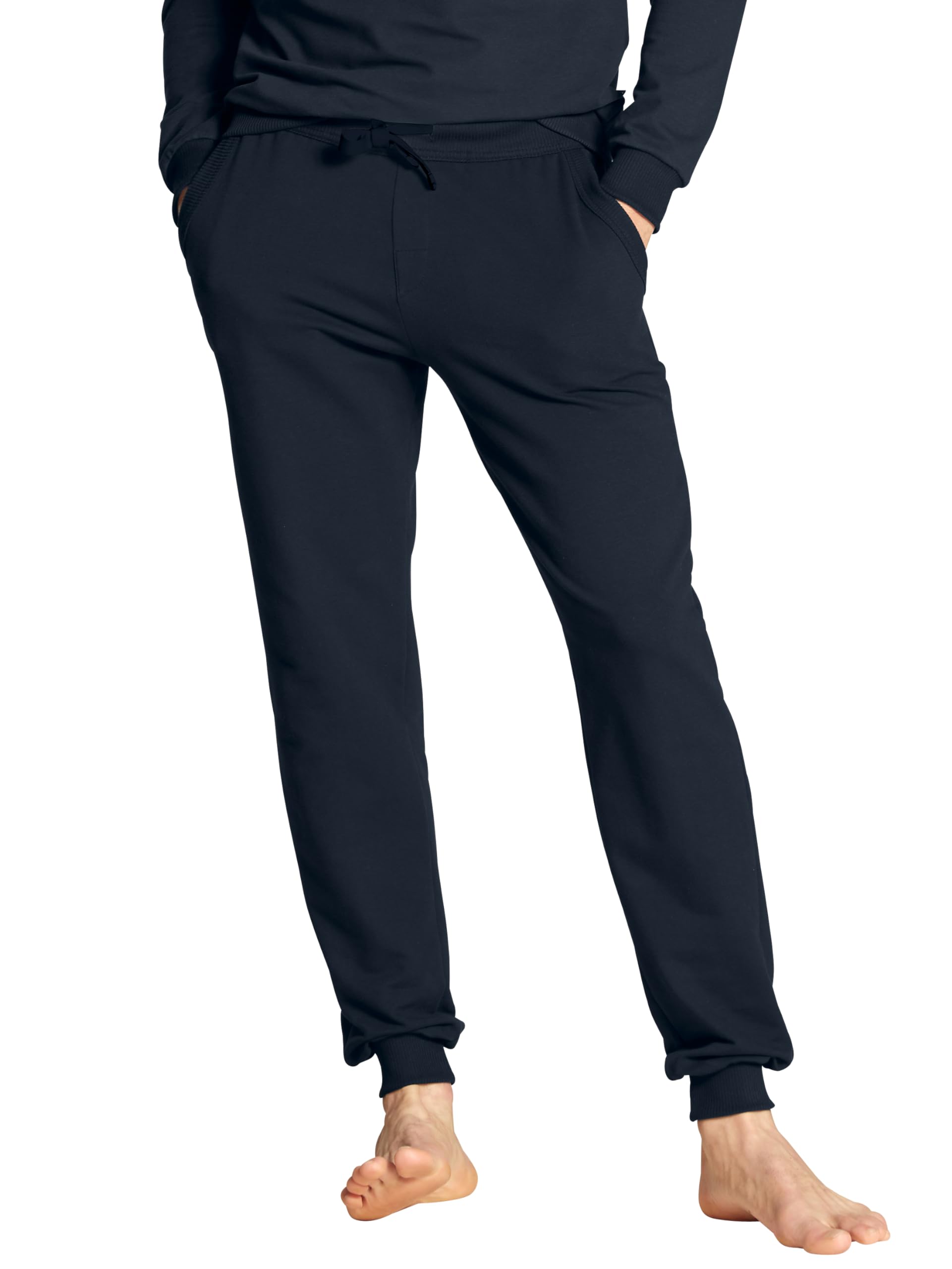 Calida Circular Lounge Pants Marine Ökologische Baumwolle Medium Herren