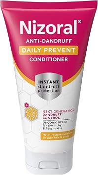 Nizoral Anti-Dandruff Daily Prevent Conditioner, Instant Dandruff Protection, For People Prone to Dry, and Flaky Scalps, Moisturising Care, Helps Keep Hair Soft and Silky, 1 x 200ml