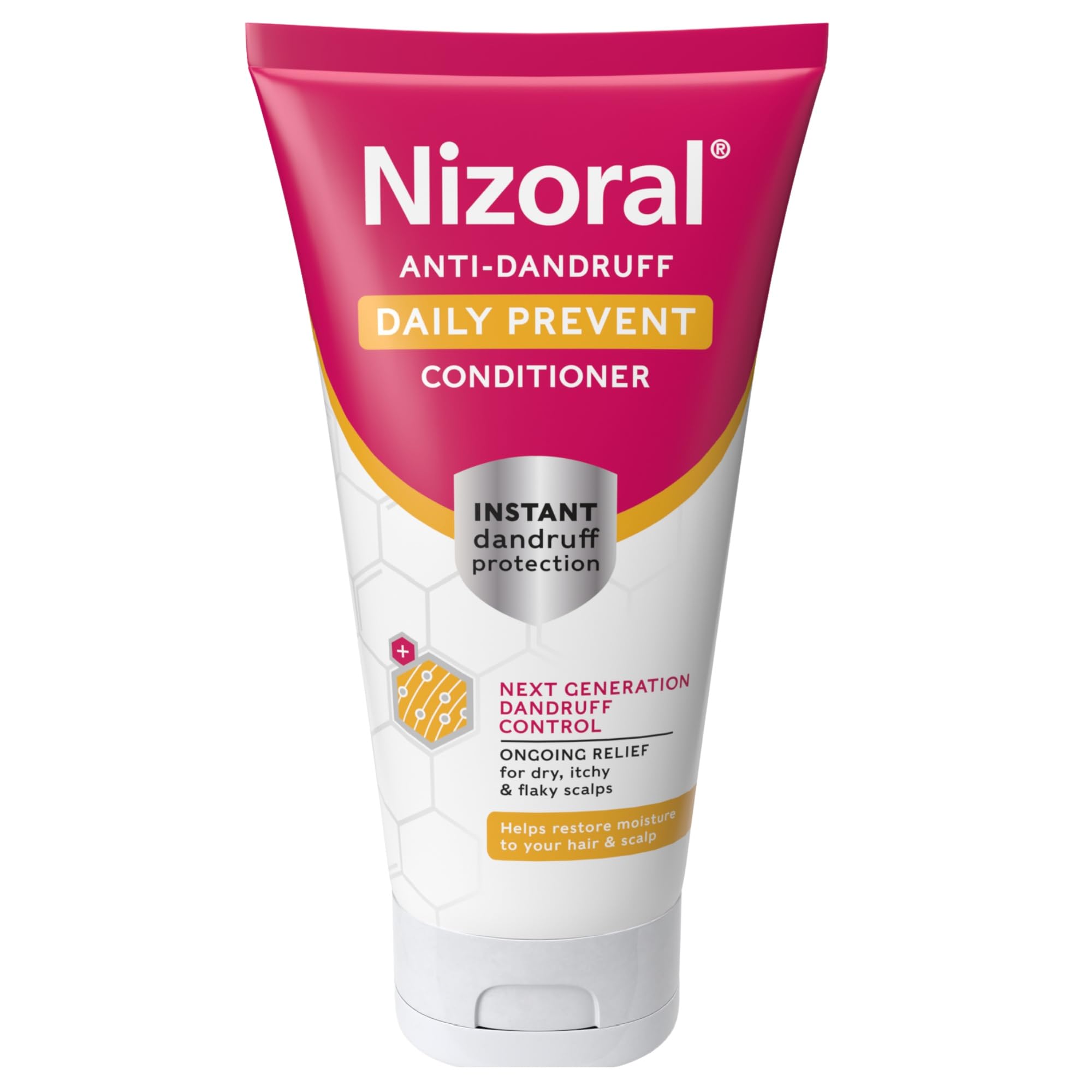 NizoralAnti-Dandruff Daily Prevent Conditioner, Instant Dandruff Protection, For People Prone to Dry, and Flaky Scalps, Moisturising Care, Helps Keep Hair Soft and Silky, 1 x 200ml