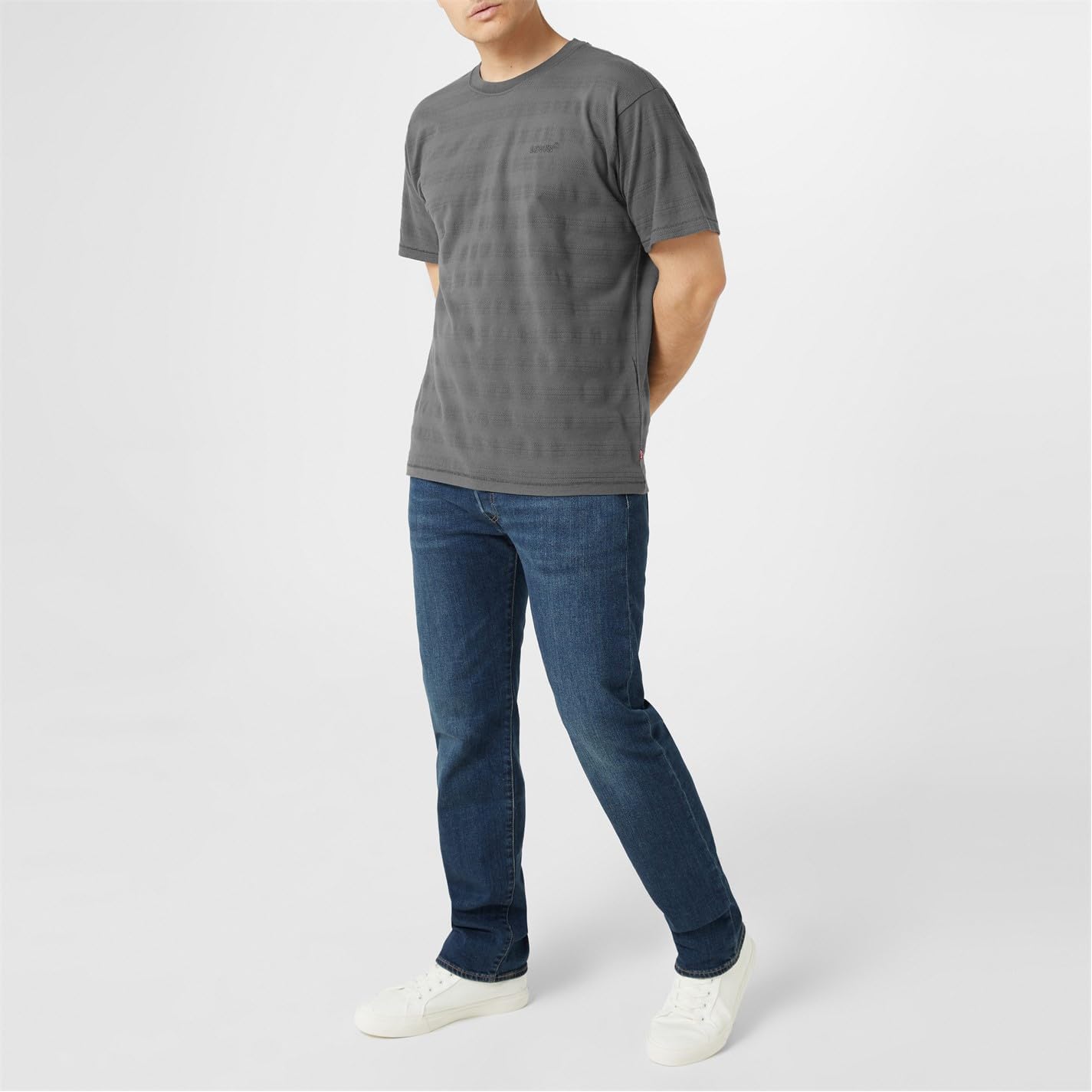 Levi's Men's Red Tab Vintage Tee T-Shirt (Pack of 1) S 2-Blacks