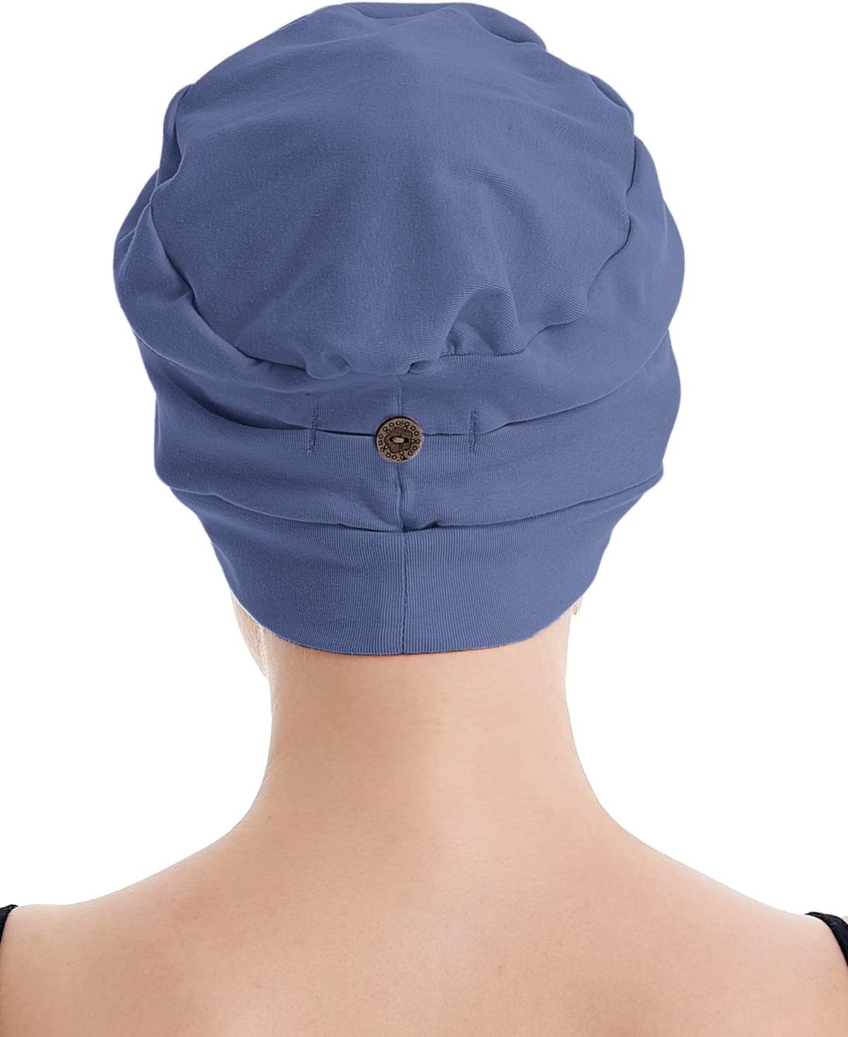 osvyo Cotton Chemo Turbans for Women Cancer Hairloss hat - Cotton Lightweight Headwear Sealed Packaging - Image 7
