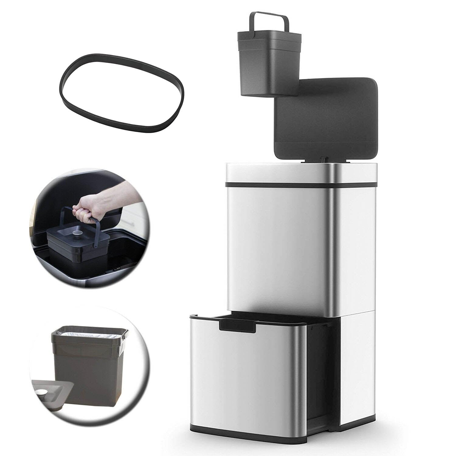 Cestino da cucina automatico 75 L NARVIK