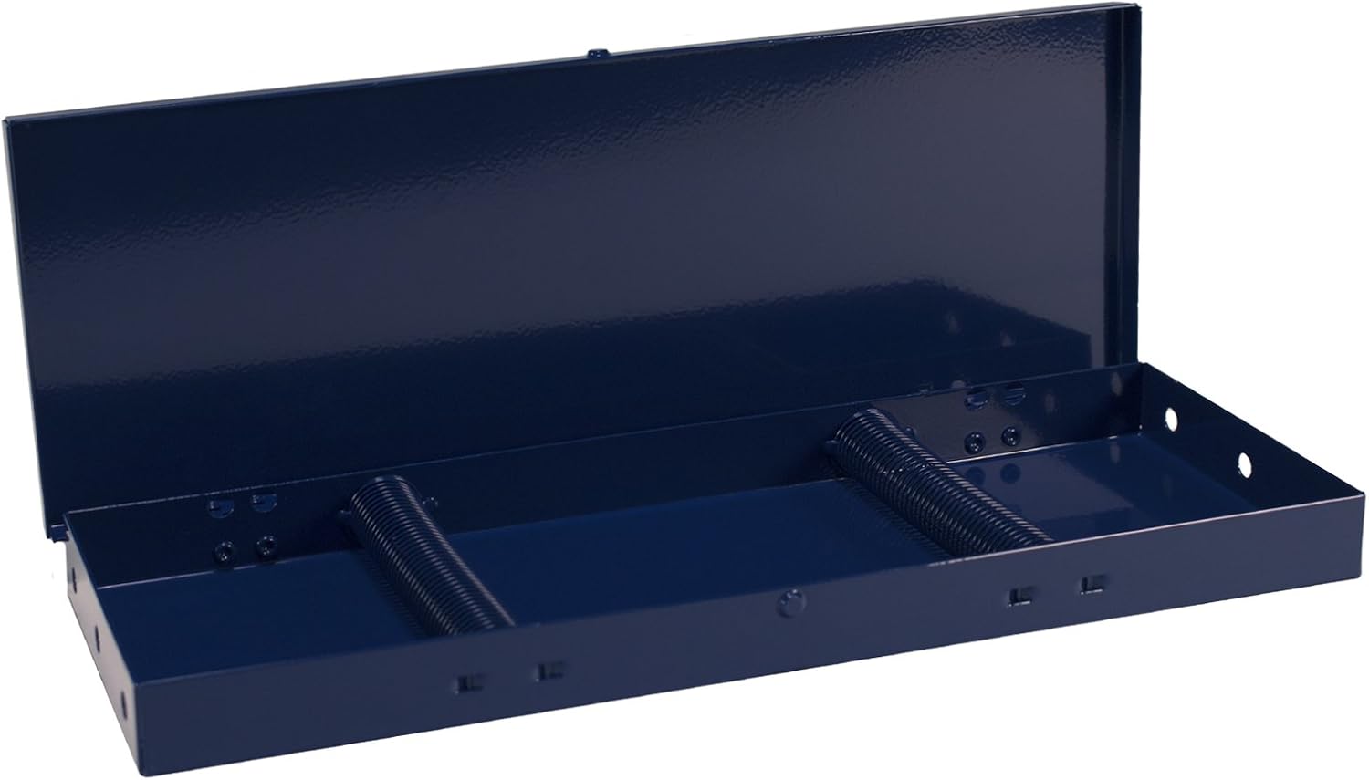Andrew Mack BB-46 Sapphire Blue Brush Box for Storing Pinstriping Brushes