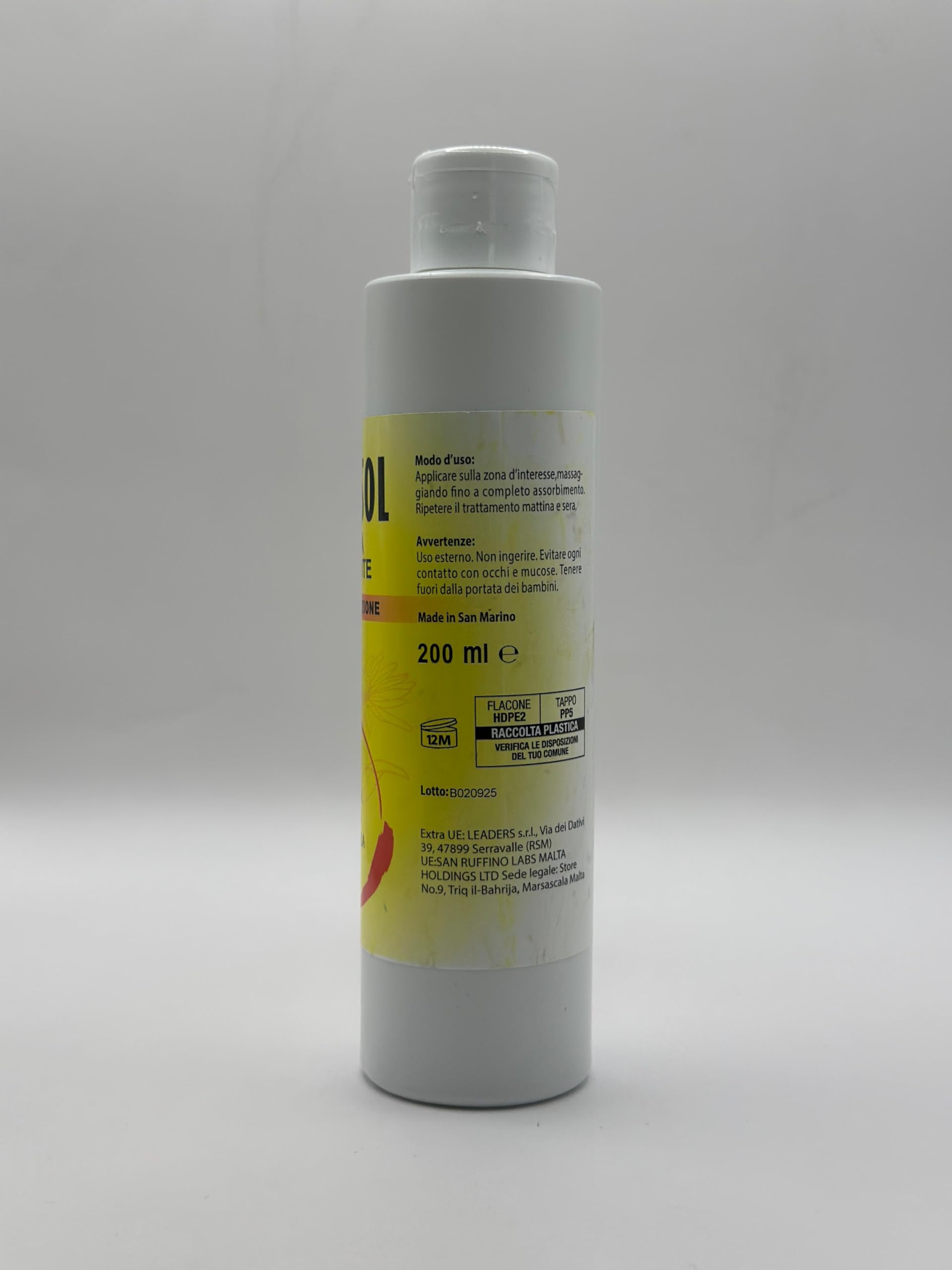 Lievosol Crema Antidolorifica 400ml | Arnica e Artiglio del Diavolo, Sollievo Dolori Muscolari, Sollievo Dolori Articolari, Sollievo Schiena e Cervicale
