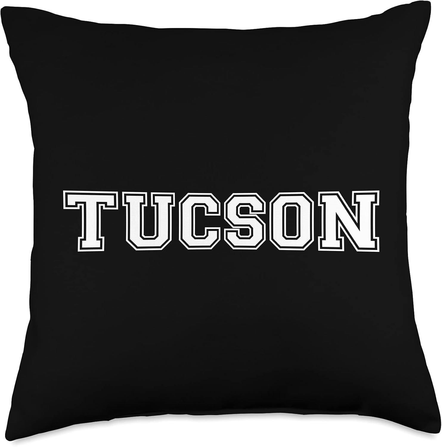 College University style Tucson Arizona Fan Throw Pillow