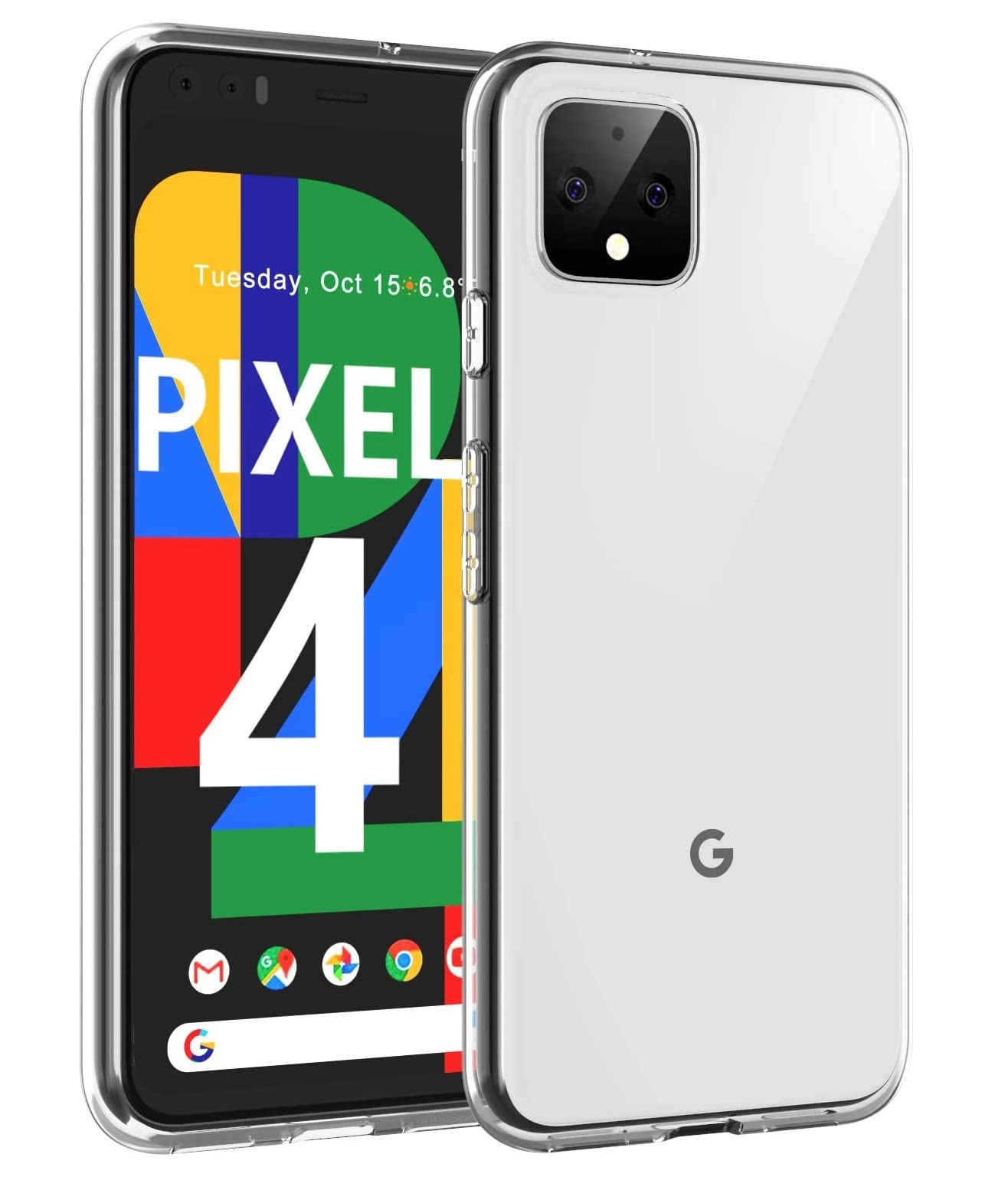 Craftech Google Pixel 4 Soft TPU Clear Transparent Cover Durable Drop Protective Back Cover for Google Pixel 4 (B0B85BH9BR) Amazon Price History, Amazon Price Tracker