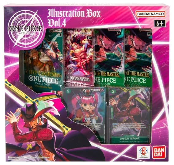 Amazon.com: One Piece Trading Card Game TCG Illustration Box Vol