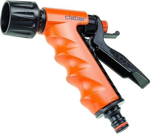 Pistola pulverizadora Ergo. Pistola ergonómica con chorro ajustable.