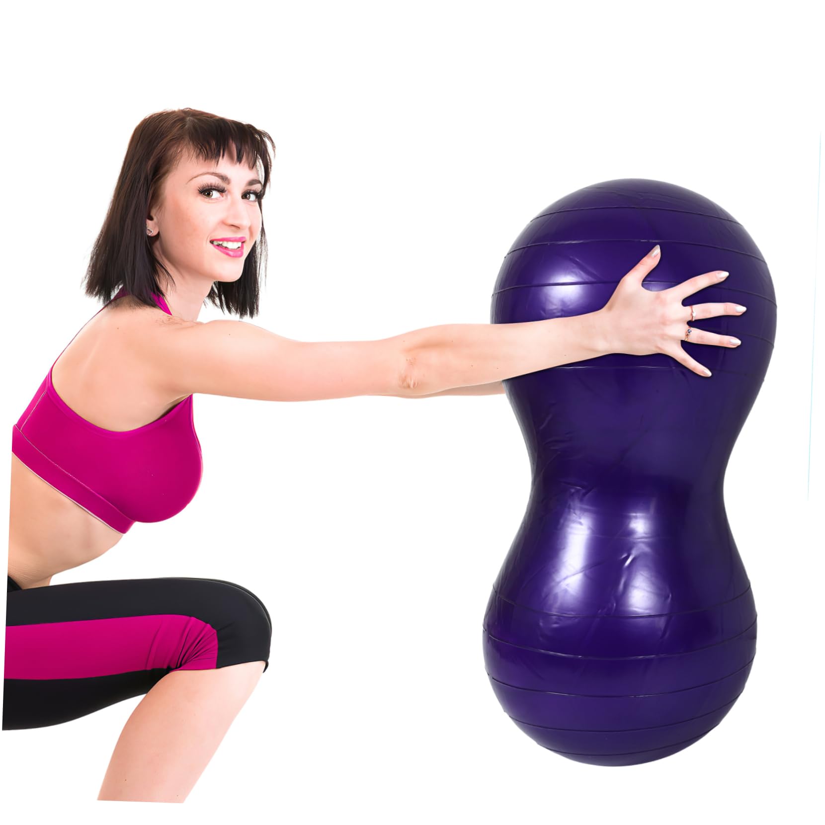 Pelota De Yoga De PVC Inflable Pelota De Fitness Gruesa para Yoga Fitness Ejercicio