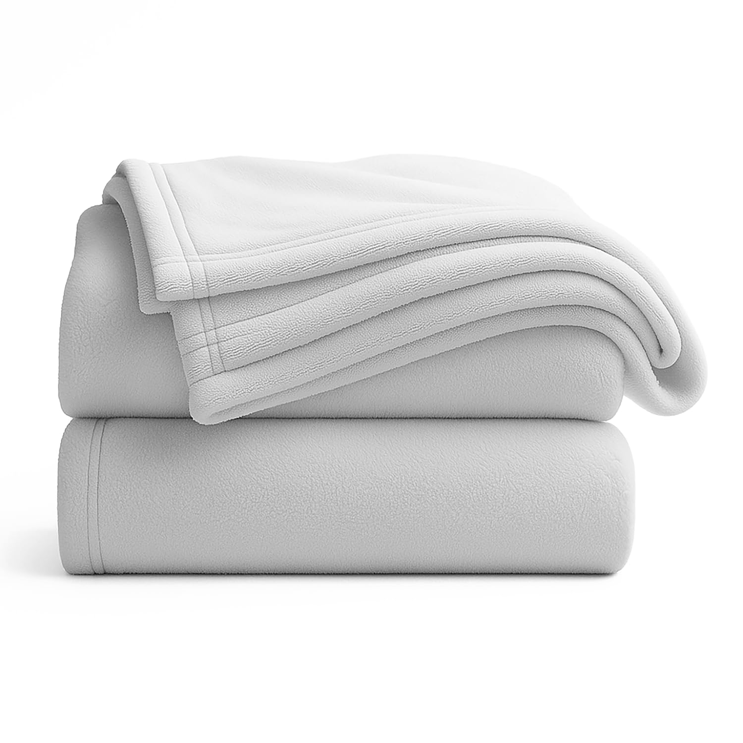 TIENDA EURASIA - Manta Sofá | Terciopelo | 100% Microfibra | Medidas 130x160 cm | Tacto Suave Tipo Sedalina | para Salones y Dormitorios | Proporciona Confort (Blanco)