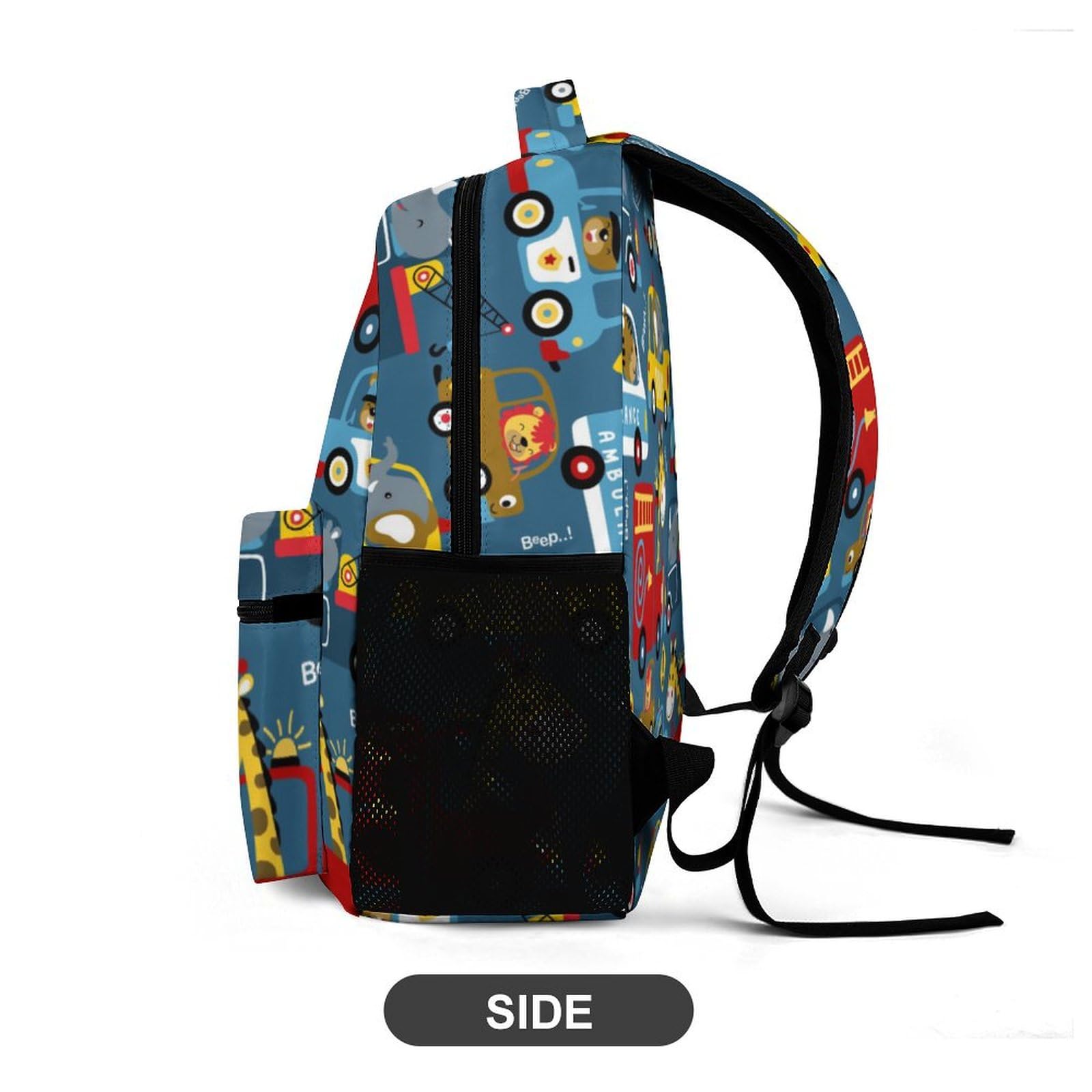 Amazon.co.jp: リュックサック 車柄 カラフル かわいい 子供