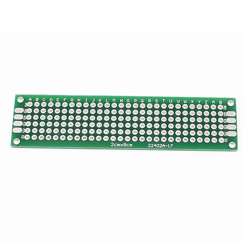 Miniatura 2 de uxcell 12 unids 0.8 in x 3.1 in DIY prototipo de papel doble cara PCB tablero universal
