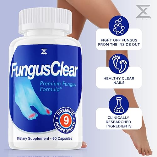 Miniatura 5 de Fungus Clear Probiotic Fungus Clear Advanced Píldoras FungClear para uñas (60 cápsulas)