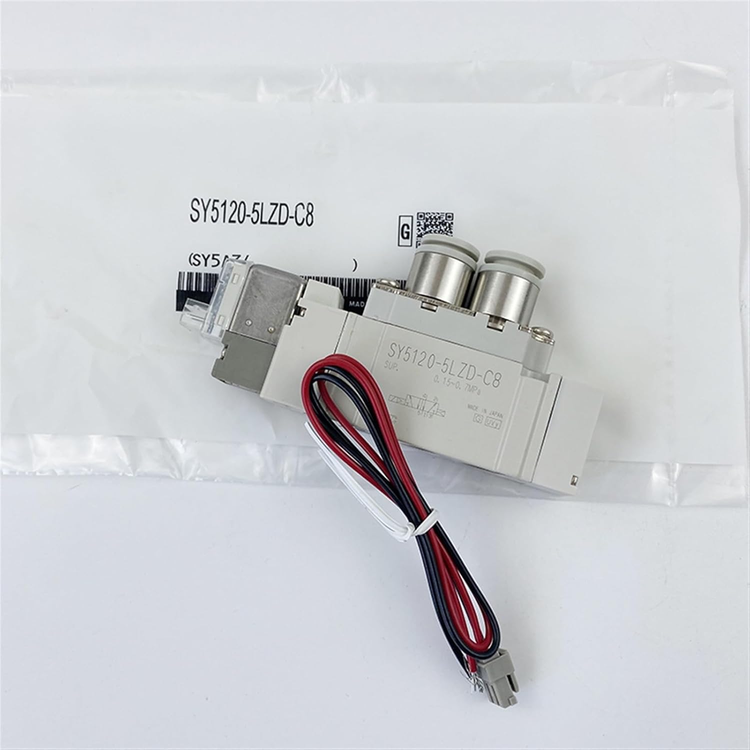 Solenoid Valve 5 Port SY5120/5220/5320-3/4/5/6LZD/DG-01/C4/C6/C8(5DZ Coil)