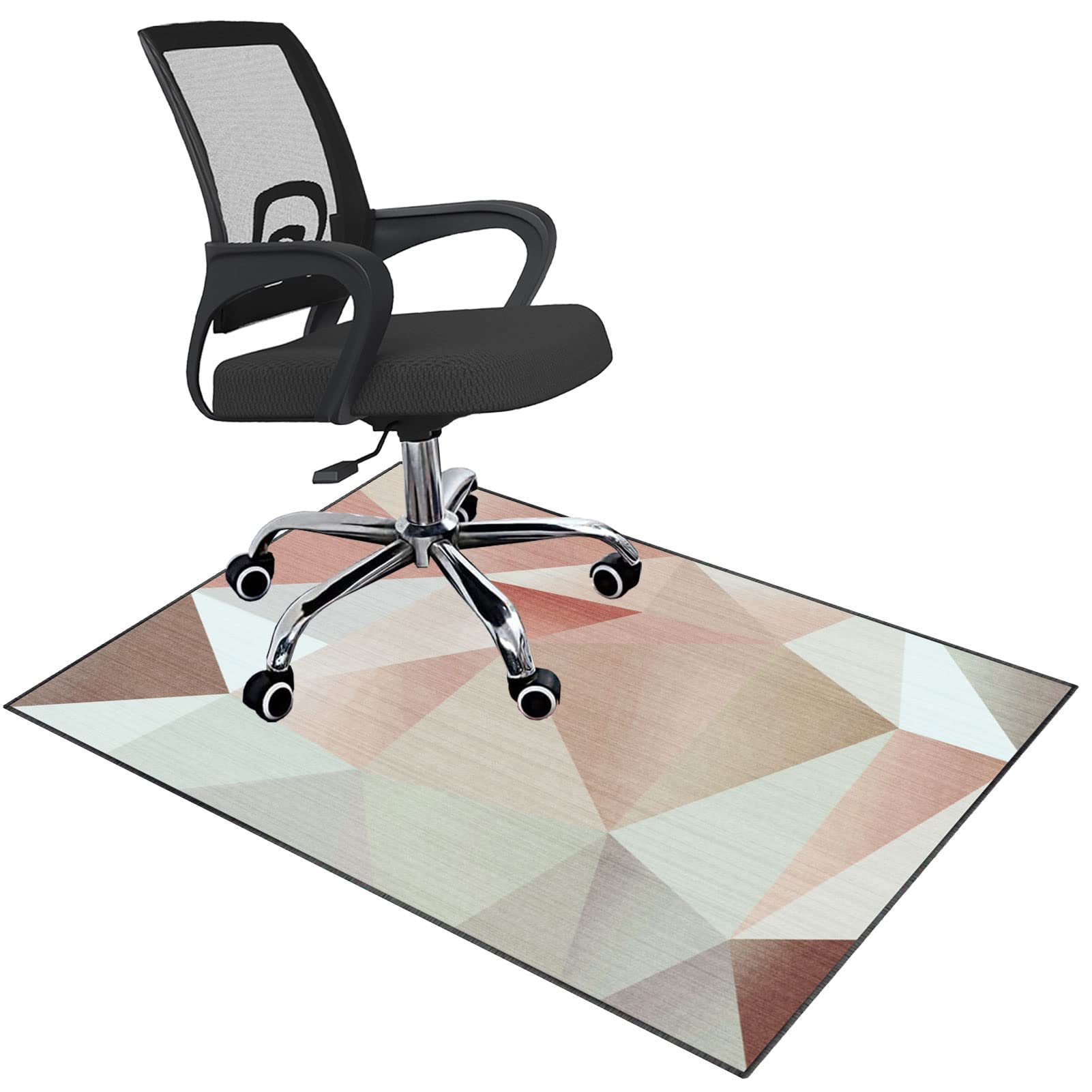 EYZO Office Chair Mat For Carpet And Hardwood Floor Gaming Chair Mat | Carpet Protector Chair Mat For Office Chair Floor Mat Anti Slip For Home Office Gaming Room Anti-Skidding 90 × 140 cm — image 1