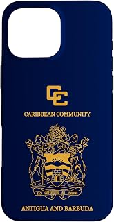 Antigua and Barbuda,Antigua and Barbuda Passport. Case for iPhone 16 Pro Max