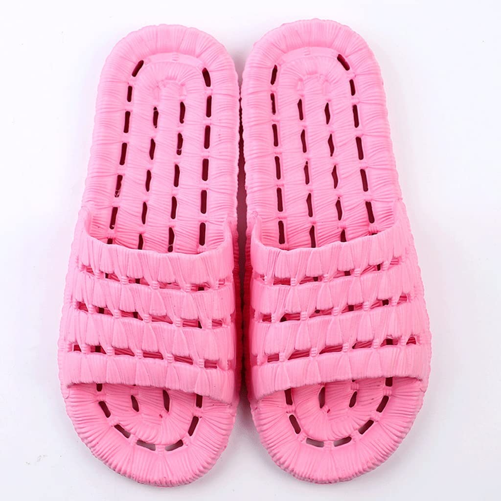 JFDBGU Zapatillas De Casa Baño Antideslizante Baño Silencioso Fuga Hueca Una Palabra Sandalias Eva(3-Pack,40-41)