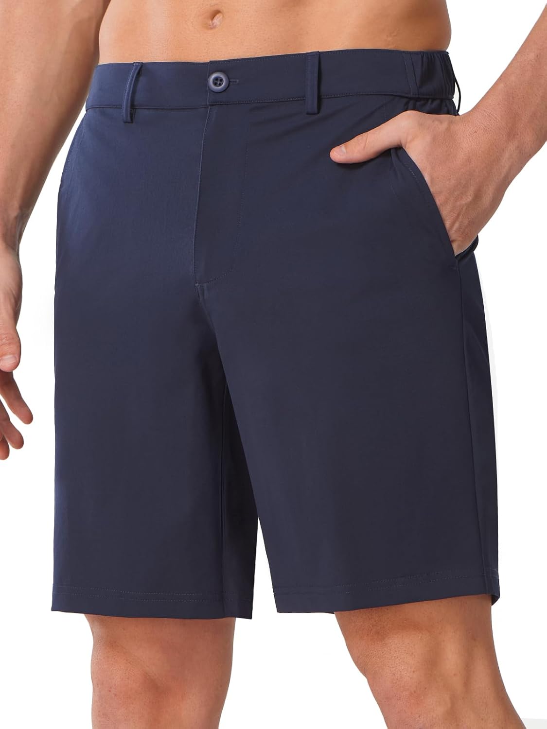 NORTHYARD Men's Golf Shorts 9'' Stretch Work Dress Hybrid Short Lightweight Quick Dry Casual Summer Shorts with 6 Pockets