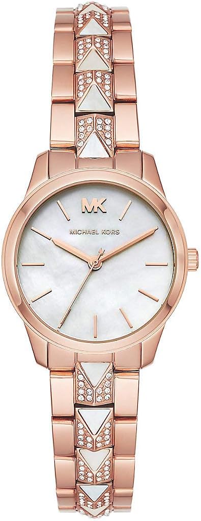 Michael KorsWomens Analogue Quartz Watch with Stainless Steel Strap MK6674